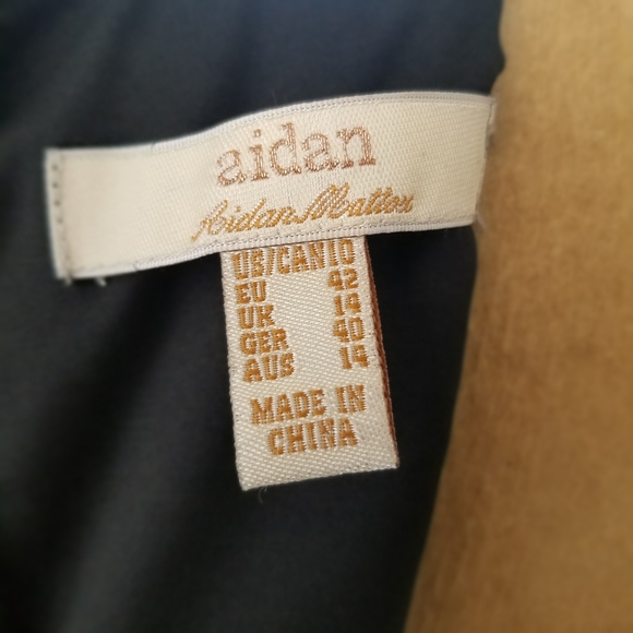 Aidan Mattox fringe dress sz 10 - Picture 8 of 11